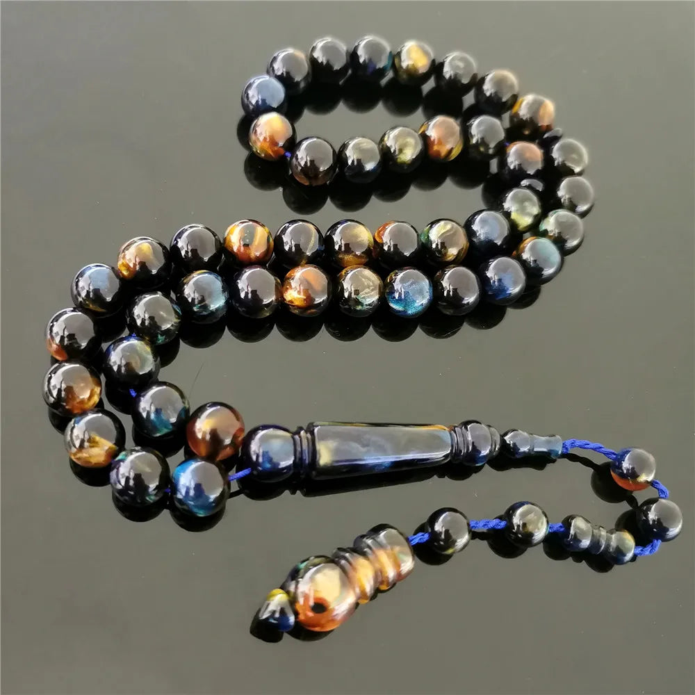 📿 Islamic Amber Resin Tasbih 📿